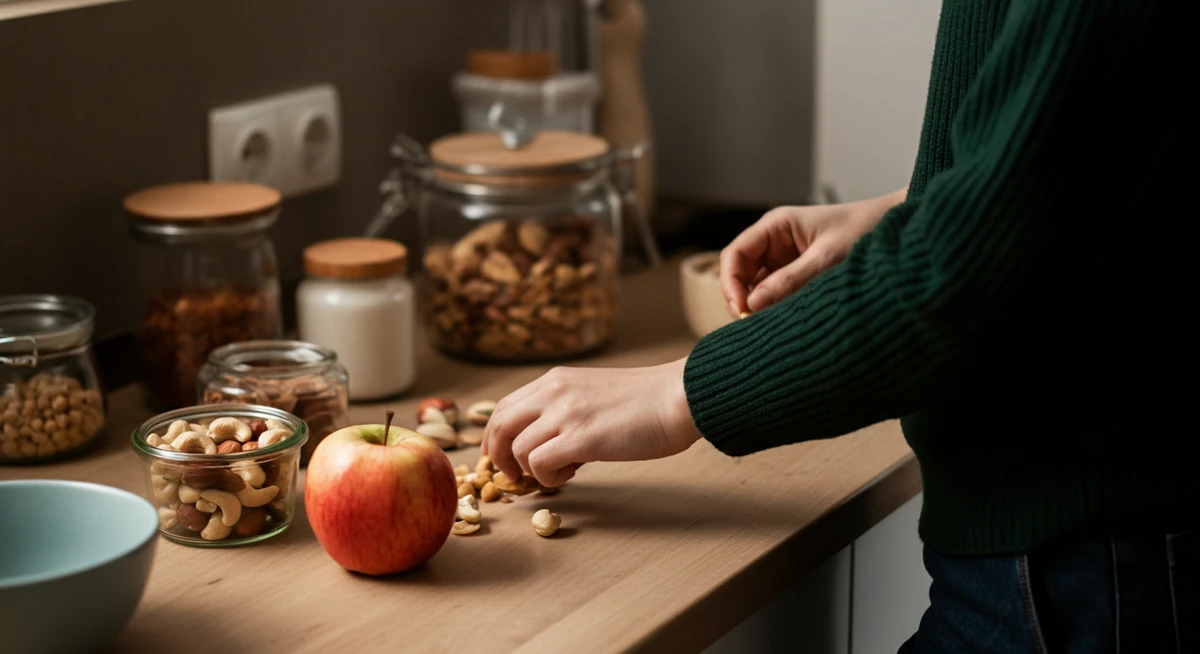 Mellommåltid med protein og fiber forebygger ettermiddags-hangry