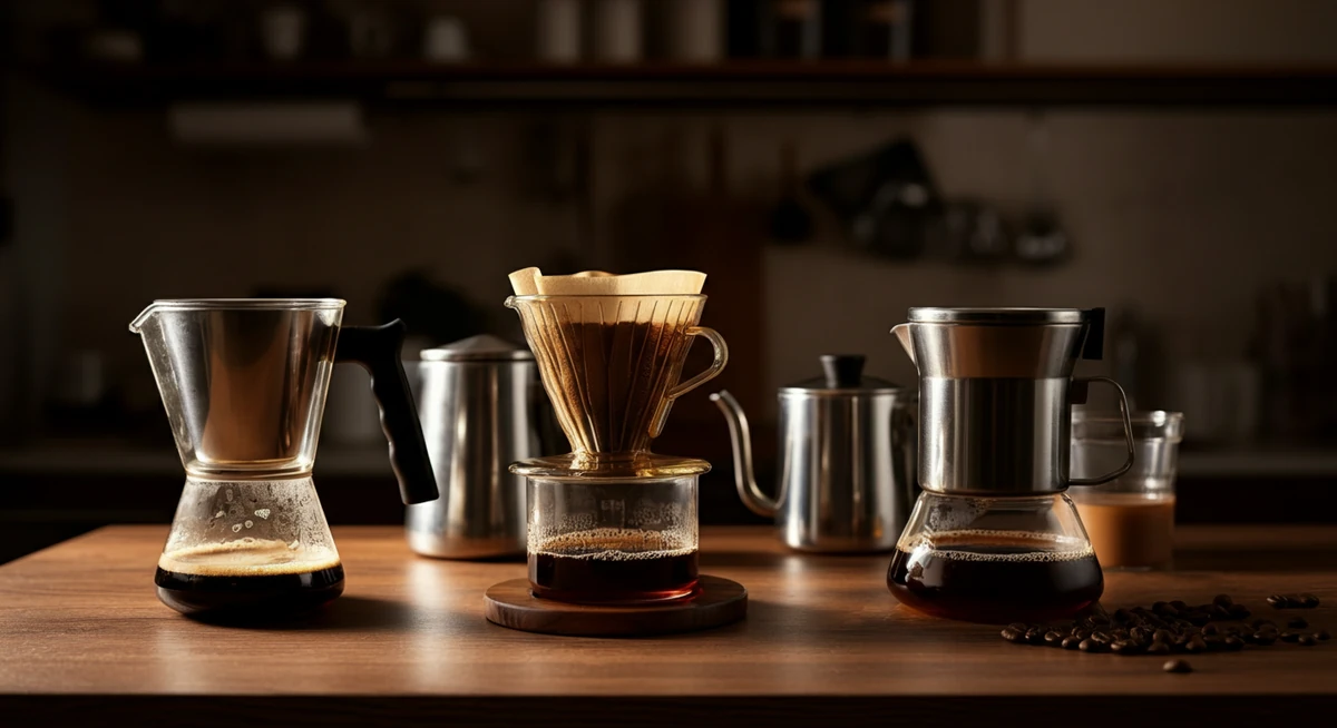Ulike kaffe-typer har ulik intensitet på do-refleksen