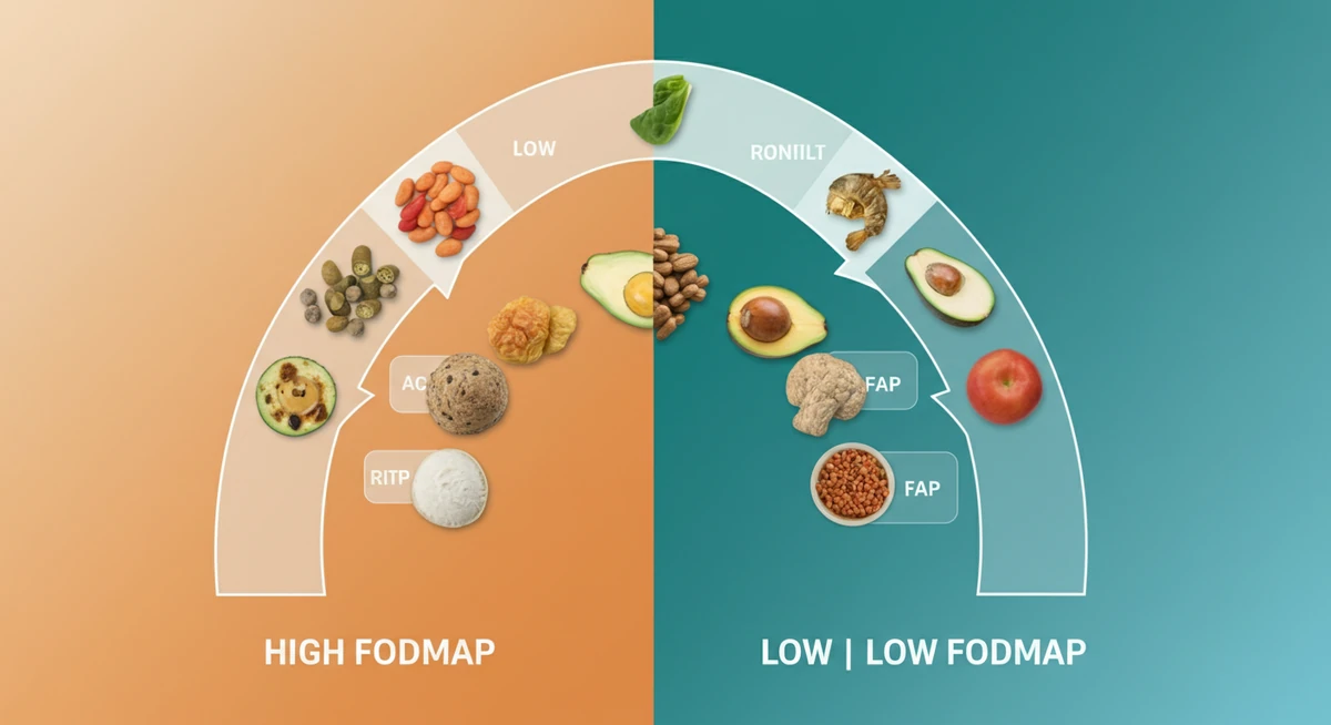 FODMAP-kategorier som forklarer matrelatert oppblåsthet
