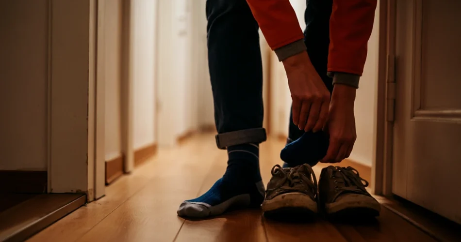 Svette føtter — vanlig norsk problem med biokjemisk forklaring